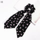 Ponytail Scarf Elastic Hair Rope for Women