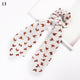 Ponytail Scarf Elastic Hair Rope for Women