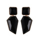 Crystal Acrylic Drop Earrings Handmade