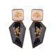 Crystal Acrylic Drop Earrings Handmade