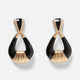 Crystal Acrylic Drop Earrings Handmade