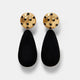 Crystal Acrylic Drop Earrings Handmade
