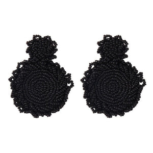 Crystal Acrylic Drop Earrings Handmade