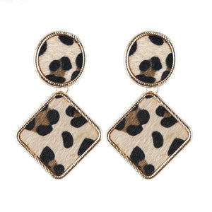 Crystal Acrylic Drop Earrings Handmade