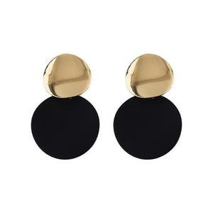 Crystal Acrylic Drop Earrings Handmade - Ctoox