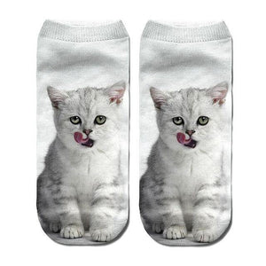 Women's funny animal Cute 3D Print Socks - Ctoox