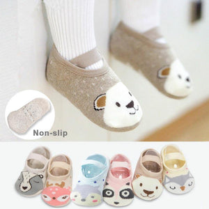 Girls Boys Cute Cartoon Toddler Floor Socks - Ctoox