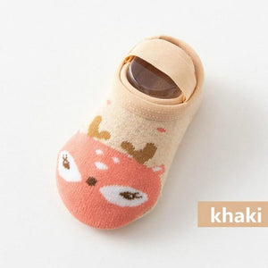 Girls Boys Cute Cartoon Toddler Floor Socks - Ctoox