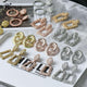 Gold Drop Earrings - Ctoox