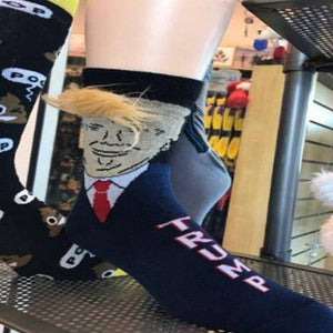 President Donald Trump Socks Unisex Funny Print - Ctoox
