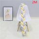 Baby Bumper Bed Braid Knot Pillow Cushion - Ctoox