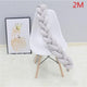 Baby Bumper Bed Braid Knot Pillow Cushion - Ctoox