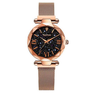 Luxury Women Watch Magnetic Starry Sky - Ctoox