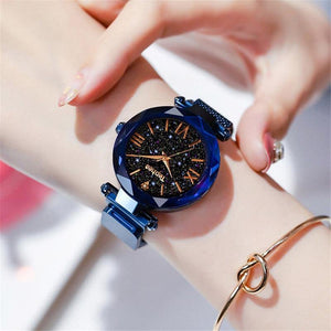 Luxury Women Watch Magnetic Starry Sky - Ctoox